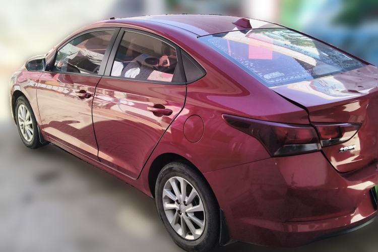 Used Hyundai Verna (new generation) 2016 1.4L Manual Youth Edition GS Rear Left 45 Deg