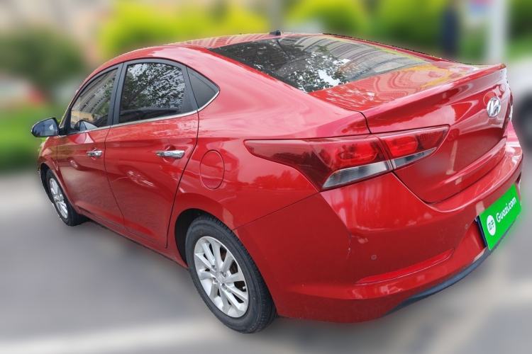 Used Hyundai Verna (new generation) 2016 1.4L Automatic Elite Edition TOP Rear Left 45 Deg