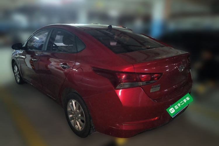 Used Hyundai Verna (new generation) 2016 1.4L Automatic Sport Edition Rear Left 45 Deg