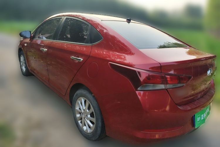 Used Hyundai Verna (new generation) 2016 1.4L Automatic Cool Edition GLS Rear Left 45 Deg