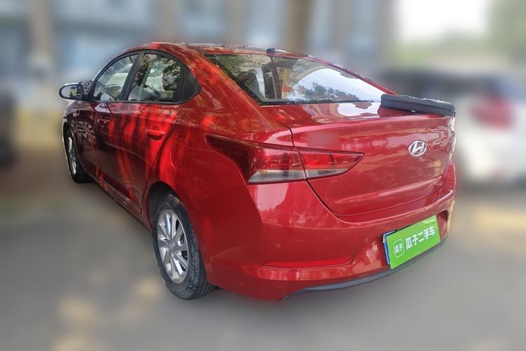 Used Hyundai Verna (new generation) 2016 1.4L Automatic Cool Edition GLS Rear Left 45 Deg