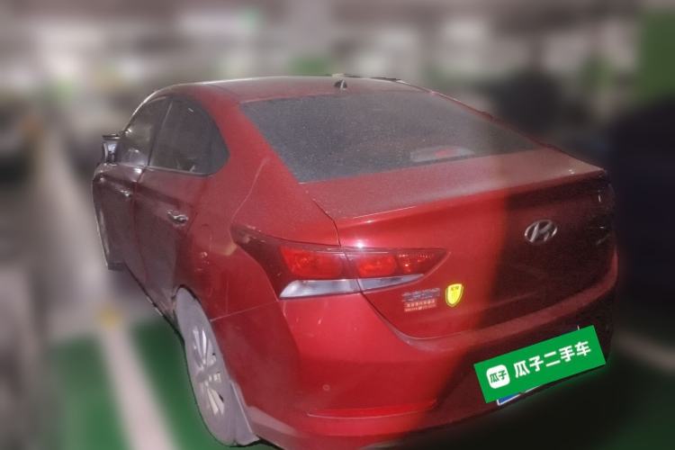 Used Hyundai Verna (new generation) 2016 1.4L Automatic Cool Edition GLS Rear Left 45 Deg