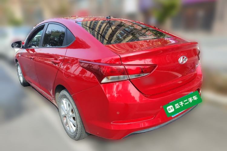 Used Hyundai Verna (new generation) 2016 1.4L Manual Cool Edition GLS Rear Left 45 Deg