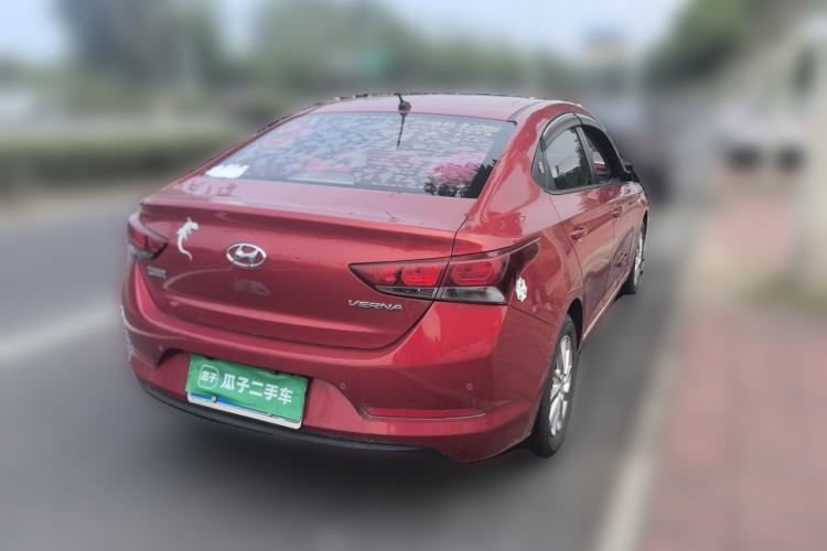Used Hyundai Verna (new generation) 2016 1.4L Manual Cool Edition GLS Rear Right 45 Deg