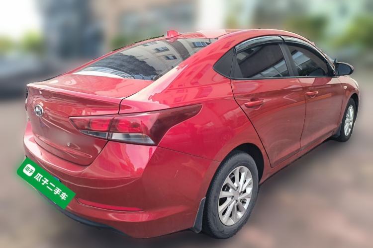 Used Hyundai Verna (new generation) 2016 1.4L Automatic Cool Edition GLS Rear Right 45 Deg