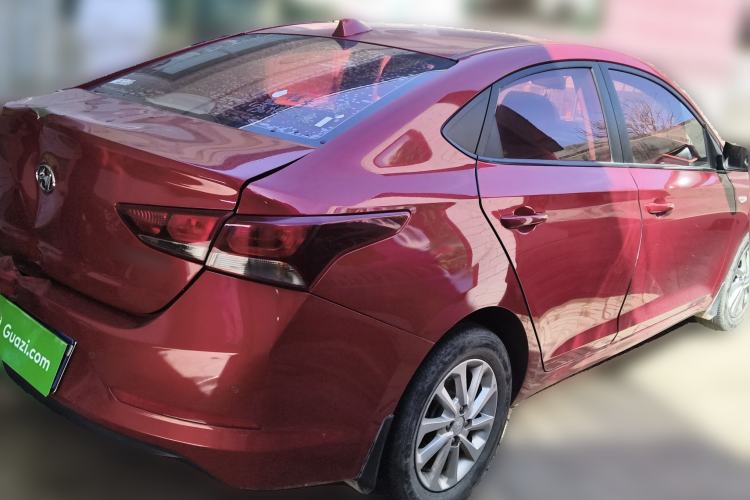 Used Hyundai Verna (new generation) 2016 1.4L Manual Youth Edition GS Rear Right 45 Deg
