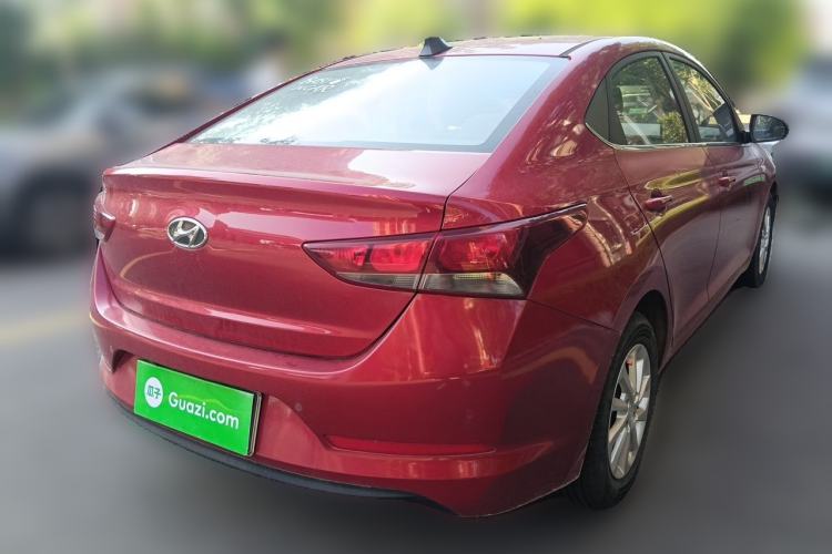 Used Hyundai Verna (new generation) 2016 1.4L Manual Cool Edition GLS Rear Right 45 Deg