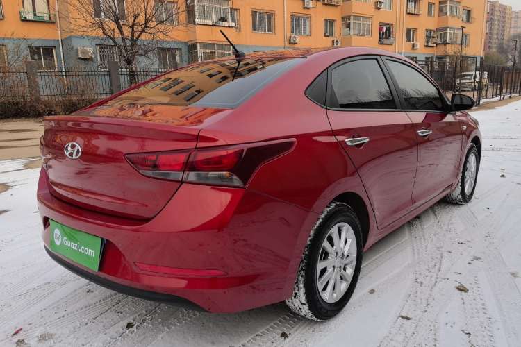 Used Hyundai Verna (new generation) 2016 1.4L Automatic Cool Edition GLS Rear Right 45 Deg