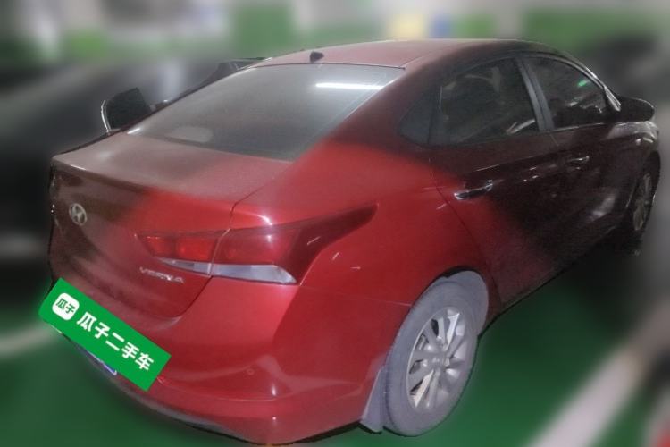 Used Hyundai Verna (new generation) 2016 1.4L Automatic Cool Edition GLS Rear Right 45 Deg