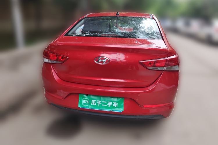 Used Hyundai Verna (new generation) 2016 1.4L Automatic Sport Edition Rear