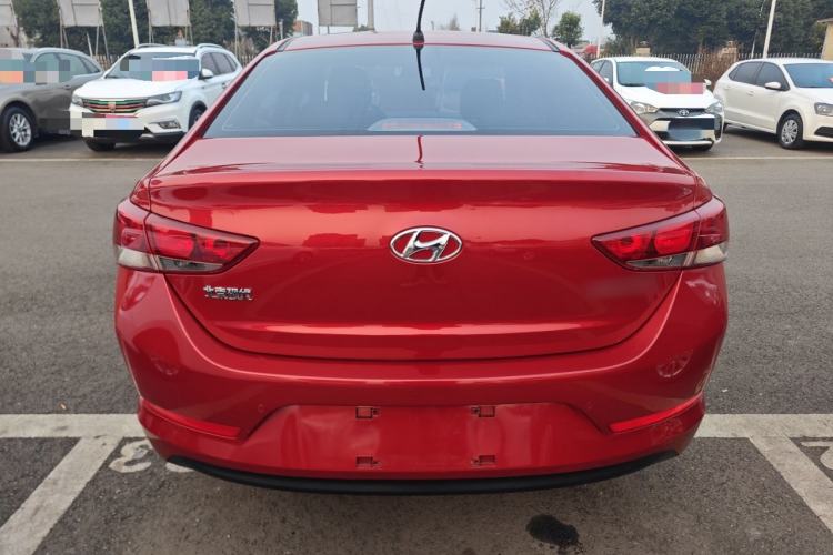 Used Hyundai Verna (new generation) 2016 1.4L Automatic Cool Edition GLS Rear