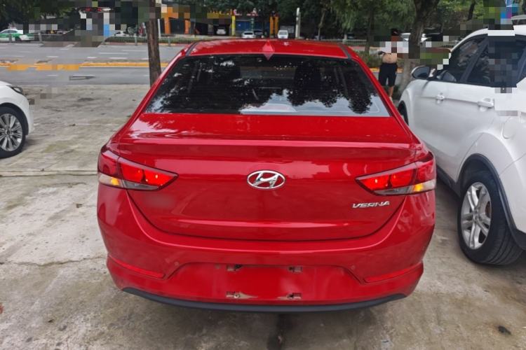 Used Hyundai Verna (new generation) 2016 1.4L Manual Cool Edition GLS Rear
