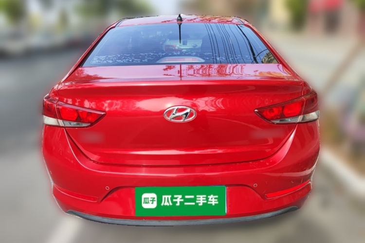 Used Hyundai Verna (new generation) 2016 1.4L Manual Cool Edition GLS Rear