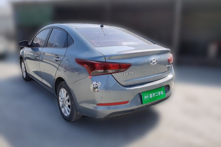 Used Hyundai Verna (new generation) 2016 1.4L Manual Cool Edition GLS Rear Left 45 Deg