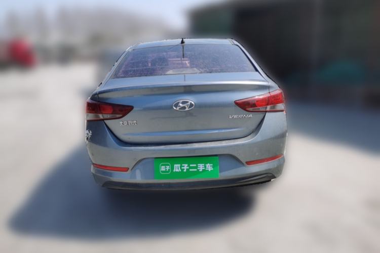 Used Hyundai Verna (new generation) 2016 1.4L Manual Cool Edition GLS Rear