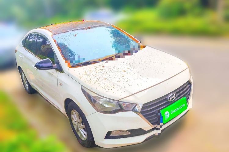Used Hyundai Verna (new generation) 2016 1.4L Automatic Cool Edition GLS Front Right 45 Deg
