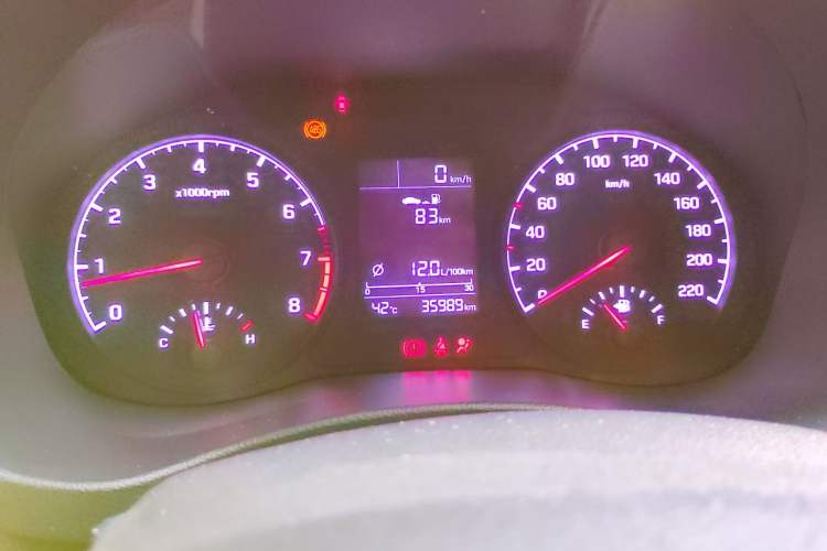 Used Hyundai Verna (new generation) 2016 1.4L Manual Cool Edition GLS Instrument Cluster