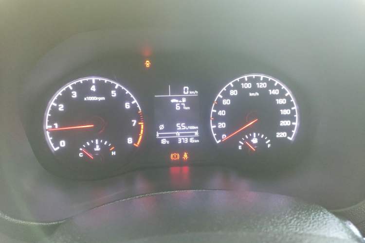 Used Hyundai Verna (new generation) 2016 1.4L Manual Cool Edition GLS Instrument Cluster