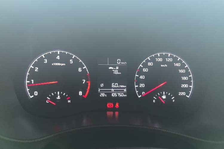 Used Hyundai Verna (new generation) 2016 1.4L Manual Cool Edition GLS Instrument Cluster