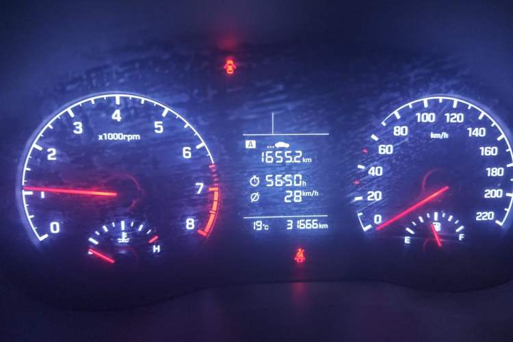 Used Hyundai Verna (new generation) 2016 1.4L Manual Cool Edition GLS Instrument Cluster