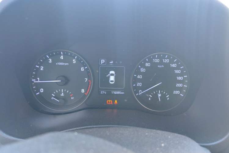 Used Hyundai Verna (new generation) 2016 1.4L Automatic Sport Edition Instrument Cluster