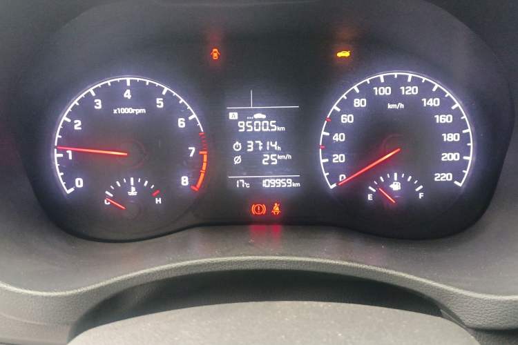 Used Hyundai Verna (new generation) 2016 1.4L Manual Cool Edition GLS Instrument Cluster
