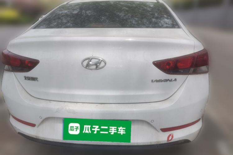 Used Hyundai Verna (new generation) 2016 1.4L Manual Cool Edition GLS Rear