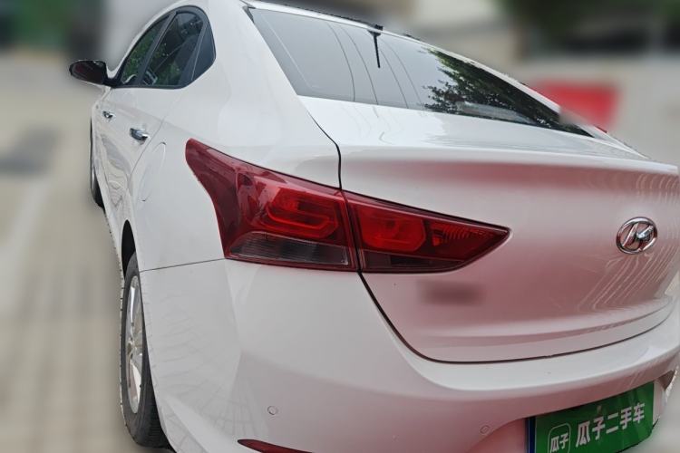 Used Hyundai Verna (new generation) 2016 1.4L Automatic Cool Edition GLS Rear