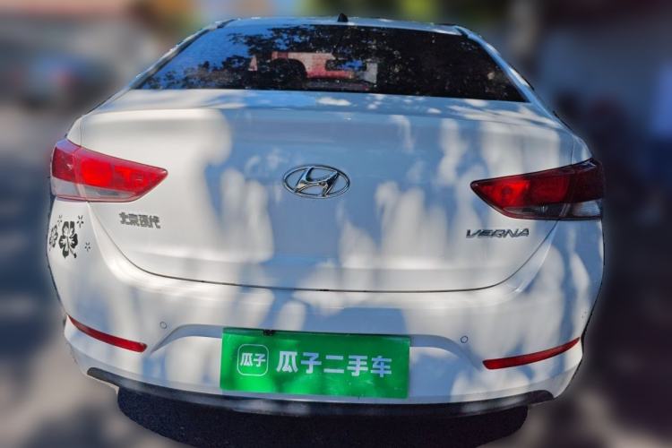 Used Hyundai Verna (new generation) 2016 1.4L Manual Cool Edition GLS Rear