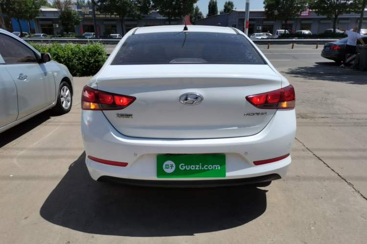 Used Hyundai Verna (new generation) 2016 1.4L Manual Cool Edition GLS Rear