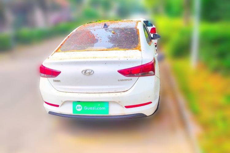 Used Hyundai Verna (new generation) 2016 1.4L Automatic Cool Edition GLS Rear