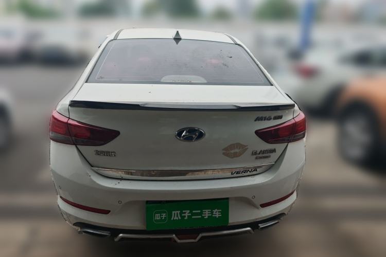 Used Hyundai Verna (new generation) 2016 1.4L Manual Cool Edition GLS Rear