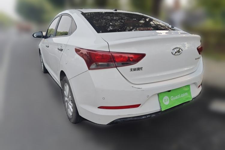 Used Hyundai Verna (new generation) 2016 1.4L Manual Cool Edition GLS Rear Left 45 Deg