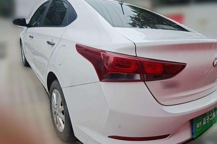 Used Hyundai Verna (new generation) 2016 1.4L Automatic Cool Edition GLS Rear Left 45 Deg