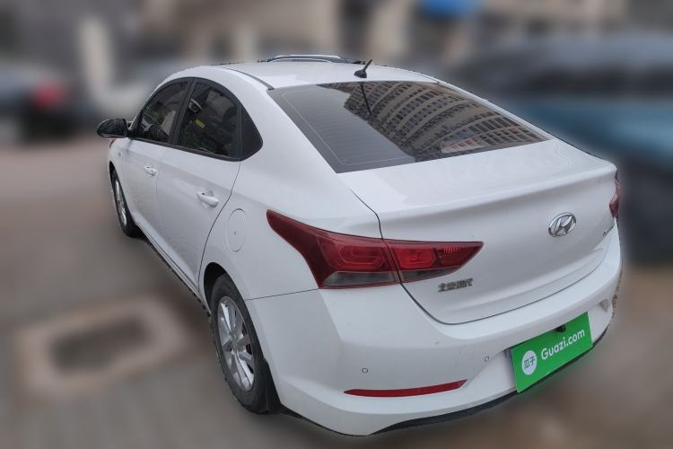 Used Hyundai Verna (new generation) 2016 1.4L Automatic Cool Edition GLS Rear Left 45 Deg