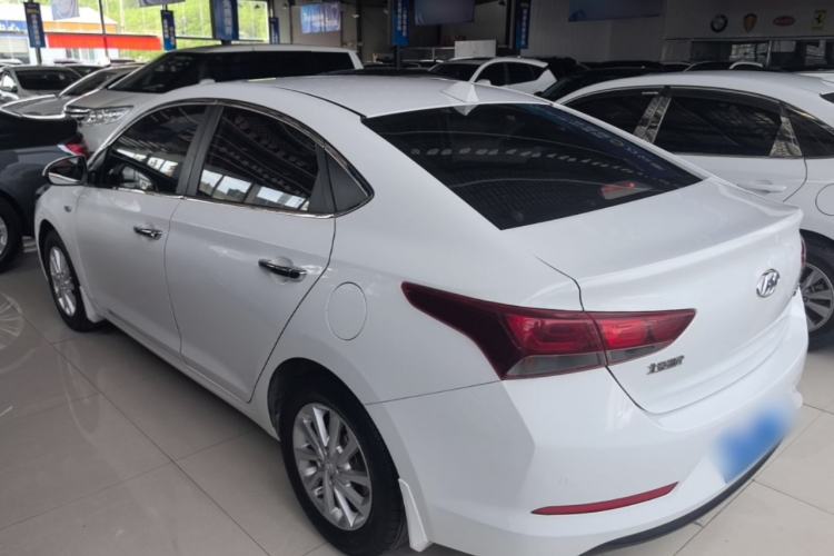 Used Hyundai Verna (new generation) 2016 1.4L Automatic Cool Edition GLS Rear Left 45 Deg