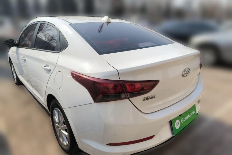 Used Hyundai Verna (new generation) 2016 1.4L Automatic Cool Edition GLS Rear Left 45 Deg