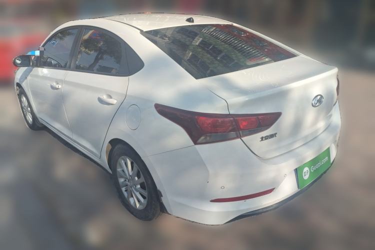 Used Hyundai Verna (new generation) 2016 1.4L Automatic Cool Edition GLS Rear Left 45 Deg