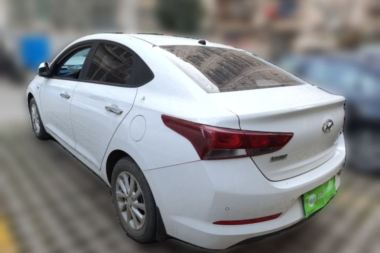 Used Hyundai Verna (new generation) 2016 1.4L Manual Cool Edition GLS Rear Left 45 Deg
