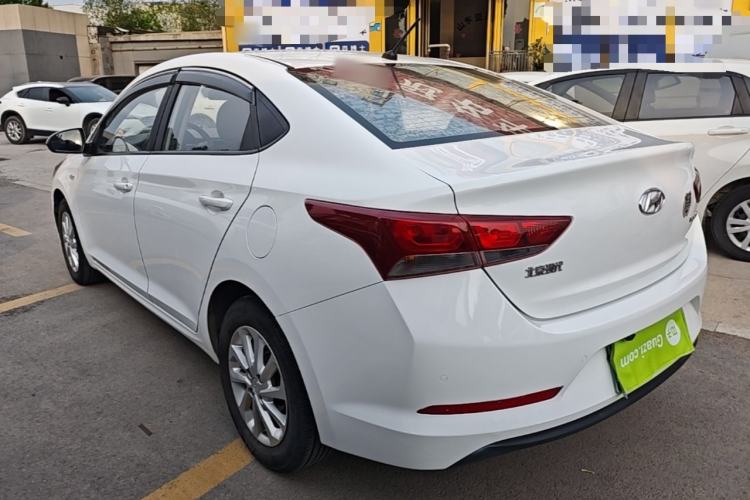 Used Hyundai Verna (new generation) 2016 1.4L Automatic Cool Edition GLS Rear Left 45 Deg