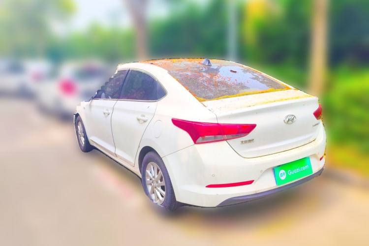 Used Hyundai Verna (new generation) 2016 1.4L Automatic Cool Edition GLS Rear Left 45 Deg
