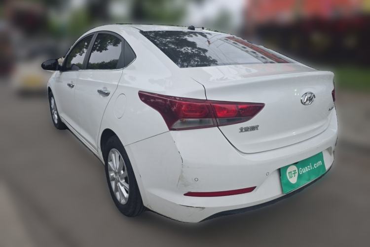 Used Hyundai Verna (new generation) 2016 1.4L Automatic Sport Edition Rear Left 45 Deg