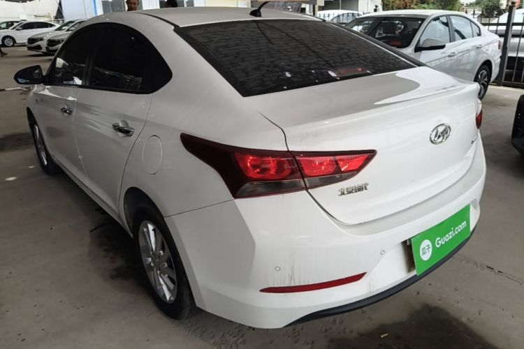 Used Hyundai Verna (new generation) 2016 1.4L Automatic Cool Edition GLS Rear Left 45 Deg