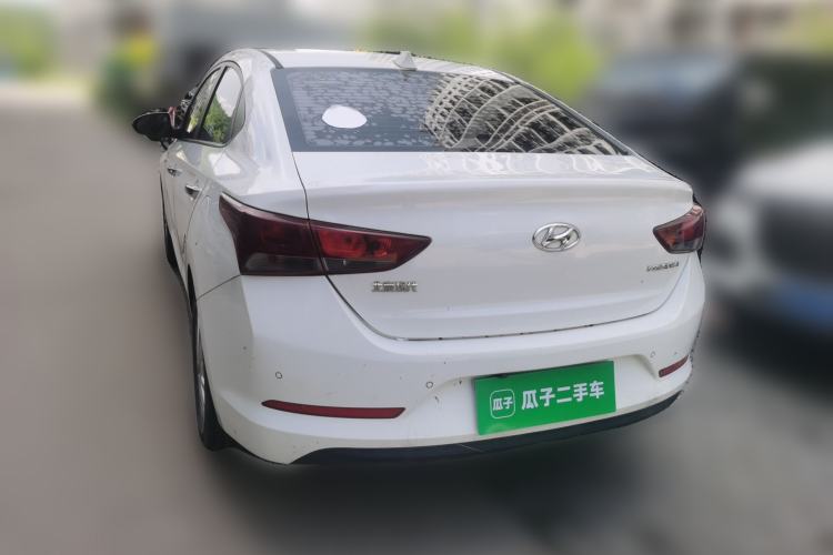 Used Hyundai Verna (new generation) 2016 1.4L Automatic Cool Edition GLS Rear Left 45 Deg