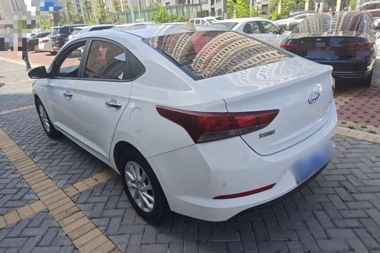 Used Hyundai Verna (new generation) 2016 1.4L Manual Cool Edition GLS Rear Left 45 Deg