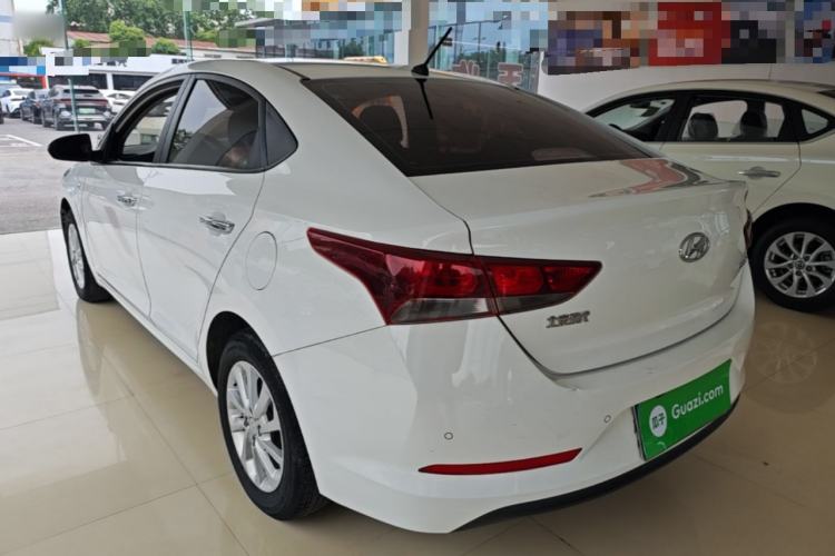 Used Hyundai Verna (new generation) 2016 1.4L Automatic Cool Edition GLS Rear Left 45 Deg