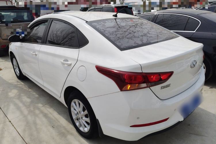 Used Hyundai Verna (new generation) 2016 1.4L Automatic Cool Edition GLS Rear Left 45 Deg