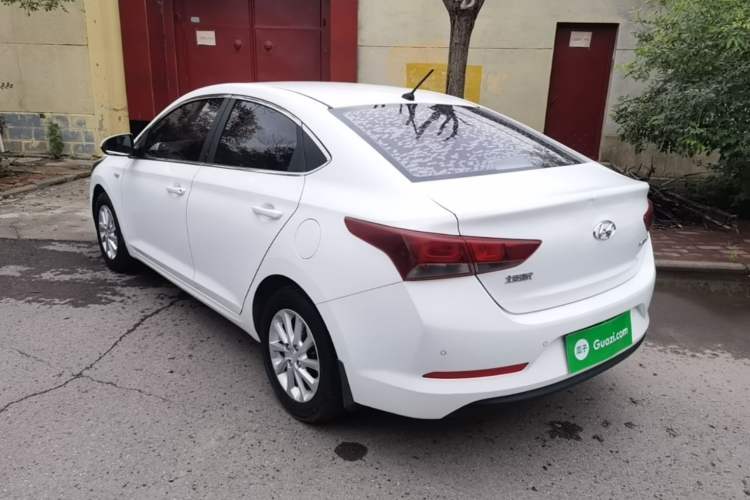 Used Hyundai Verna (new generation) 2016 1.4L Automatic Cool Edition GLS Rear Left 45 Deg