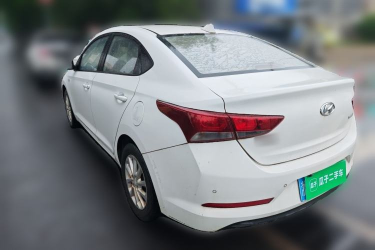 Used Hyundai Verna (new generation) 2016 1.4L Automatic Cool Edition GLS Rear Left 45 Deg