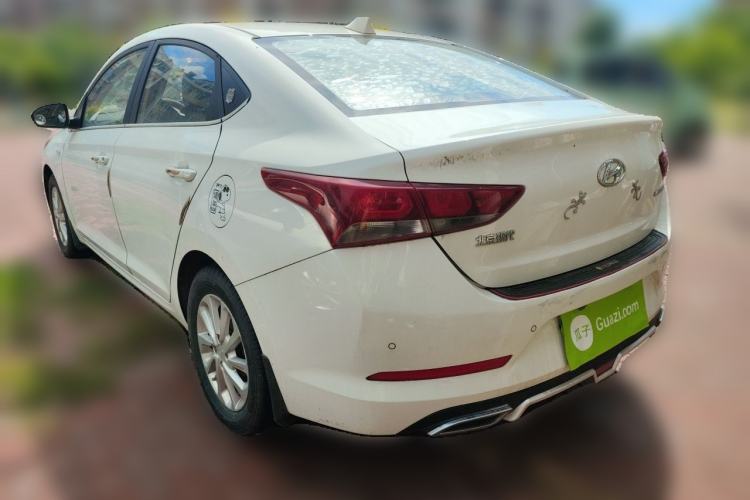 Used Hyundai Verna (new generation) 2016 1.4L Manual Cool Edition GLS Rear Left 45 Deg